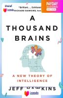 [หนังสือใหม่น่าอ่าน] A Thousand Brains : A New Theory of Intelligence [Hardcover][พร้อมส่ง]