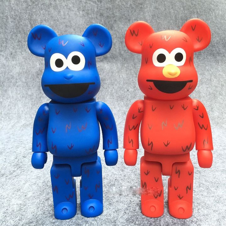 ของเล่นฟิกเกอร์-400-bearbrick-sesame-street-x-elmo