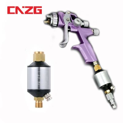 ✧✣℡ 1/4 39; 39; Painting Spray Gun Tool Airbrush Fitting Mini Moisture Water Air Line Filter With European Standard Quick Coupling