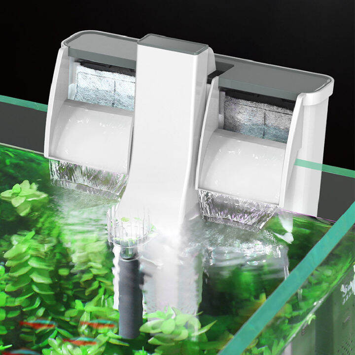 aquarium-xba-series-3in1-wall-mounted-silent-waterfall-filter-small-fish-tank-circulating-pump