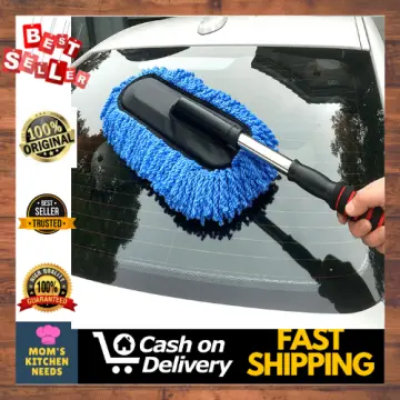 Microfiber Car Duster Wash Mop with Extendable Handle for Exterior