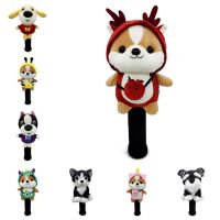 ✱✣☃ Little Cute Dog Golf Club Cover Fairway Wood No. 35 Universal Plush Wood Club Cover Youth Golf Supplies