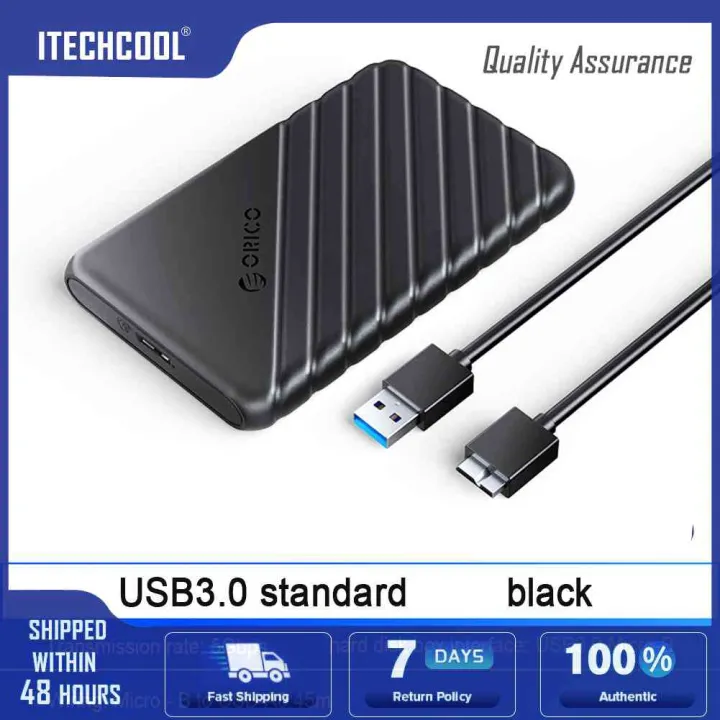USB TypeC External Adapter Box Portable 6TB External Enclosure Plastic