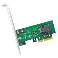 คุ้มค่าที่ซื้อใหม่ Pcie4.0 X4เป็นพอร์ตอะแดปเตอร์เดี่ยว Ff 8643 U.2อะแดปเตอร์ขยาย Pcie4.0แยก U2