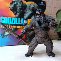 HOT!!!✗◆ cri237 15cm King Kong Vs Godzilla 2021 movie version toy model KingKong Skeleton Island gorilla monster