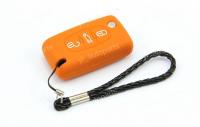 ☁☢ Orange Silicone Case Cover Fit For Peugeot 107 207 307 406 407 607 Flip Key PUT3OR