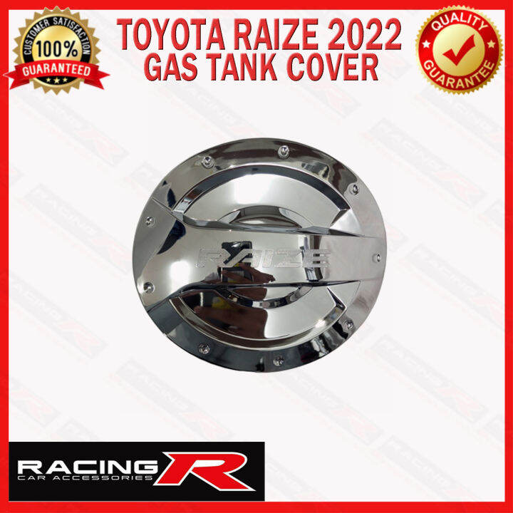 Toyota Raize 2022 2024 Gas Tank Cover [ Chrome / Black ] ( Car