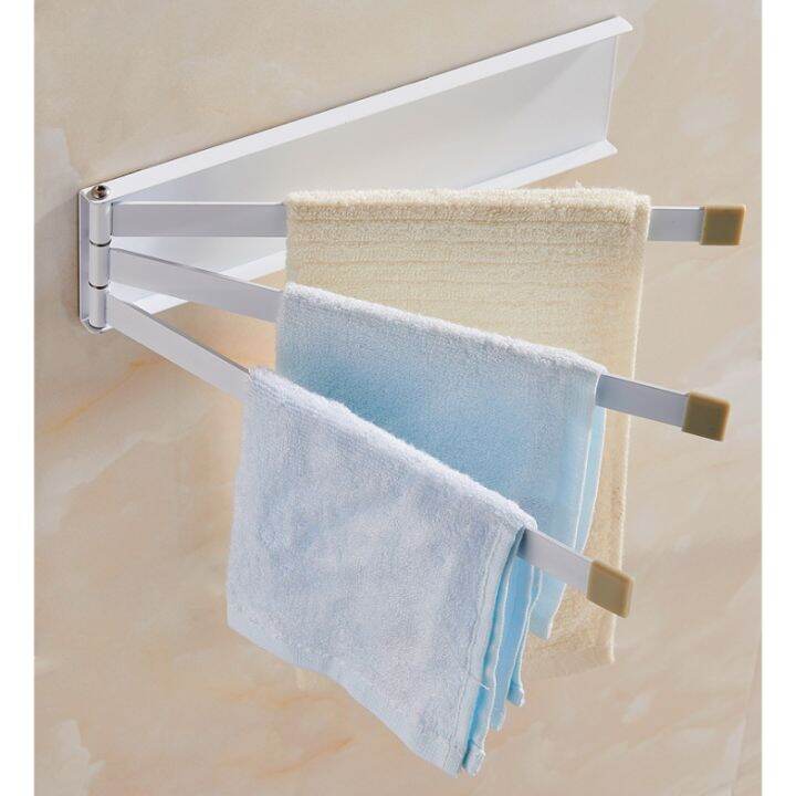 Smartconn Swivel Towel Rack Wall Mounted Towel Rack Bathroom Towel ...