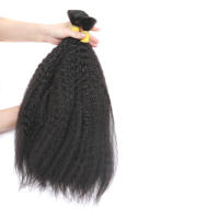 Kinky Straight Human Hair Bulk zilian Remy Human Hair Bulk สำหรับการถักเปีย No Weft Bulk Hair Bundles Full To Bottom Extensions