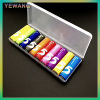 YEWANG แบตเตอรี่พลาสติกแบบพกพาฝาครอบกล่องจัดเก็บแบตเตอรี่ขนาด10pcs AA