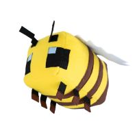 - ใหม่ Minecraft Bee Game ตุ๊กตาผึ้ง สีเหลือง ของเล่นสําหรับเด็ก