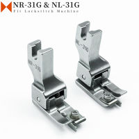 NR-31G NL-31G Right Left Adjustable Concealed Seam Compensating Presser Foot Drop Stitch Fit All Lockstitch Sewing Machine