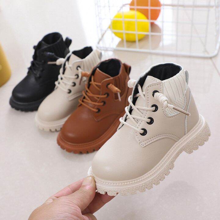 Waterproof soft store soled baby shoes