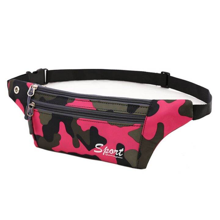 waist-bag-camouflage-dark-grain-bum-bag-canvas-unisex-fanny-pack-waist-hip-belt-bag-purse-pouch-pocket-travel-running-sport-bum-may