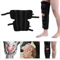 Knee Brace Support Pad Patella Knee 4 Steel Plates Fixing Orthopedic Leg Posture Corrector Fractures Splint Guard For Arthritis