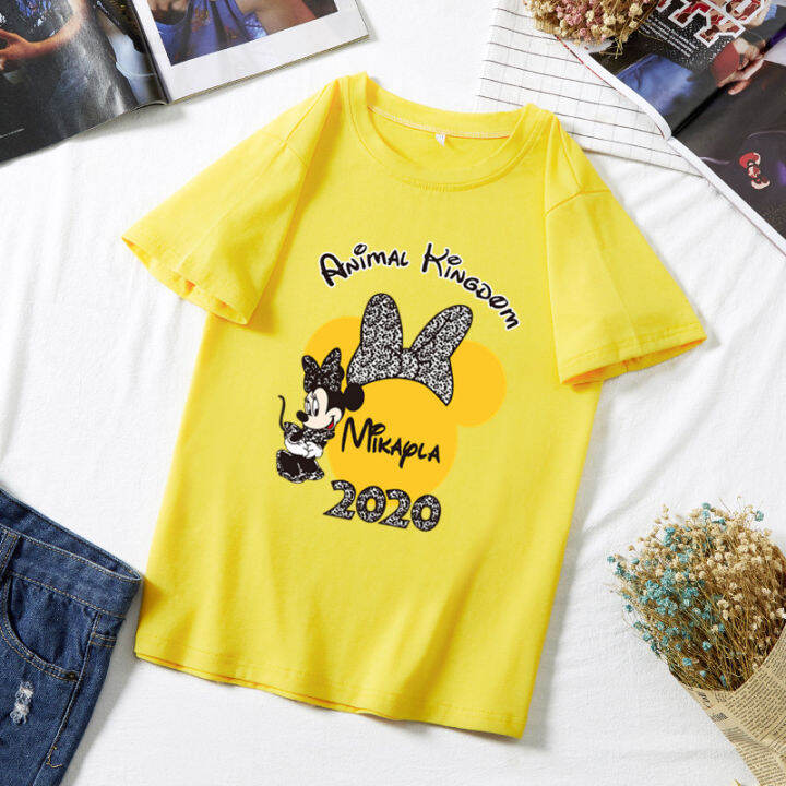 bk-168-s-xxl-ปลีก-ส่ง-mickey-เสื้อยืดแขนสั้นพร้อมส่ง-8สี-ลายการ์ตูน-ขายดีตามเทรนต์-ลายน่ารัก-สีสันสดใส่น่ารัก-ใส่ได้ทั้งหญิงและชาย