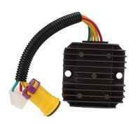 Voltage Regulator Rectifier 12V Regulator Rectifier Waterproof Aluminum Alloy Heat Resistant for Buyang 300cc D300 300 FA D300 Electrical Circuitry  P