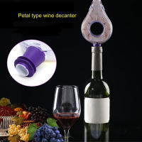 2 ชิ้นขวดเหล้าไวน์แดงเครื่องเติมอากาศไวน์ Pourer Quick Decanting Aspirator Liquor Dispenser