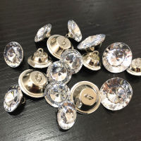 50Pcslot acrylic Buttons Sewing Sofa DIY Diamond Upholstery Headboard acrylic Crystal Buttons Accessories MM