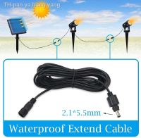 pan ya hong yang 12V Cabo De Extensão de Energia À Prova D Água 2.1 5.5 มม.Masculino Feminino Estender สายไฟ 1M 5M 10M IP67 IP68 Fio Ao Ar Livre Para A Luz พลังงานแสงอาทิตย์