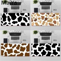 Maiya Top Quality Cartoon Cow pattern Durable Rubber Mouse Mat Pad Free Shipping Large Mouse Pad Keyboards Mat