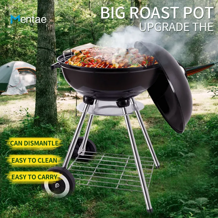 Multifunctional braised grill home garden outdoor barbecue grill