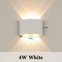 Led Wall Lamp 6w 8w Wall Sconce Indoor Outdoor Lighting Bedside Decor Lamps Wall-mounted Waterproof Wall Light For Home Garden