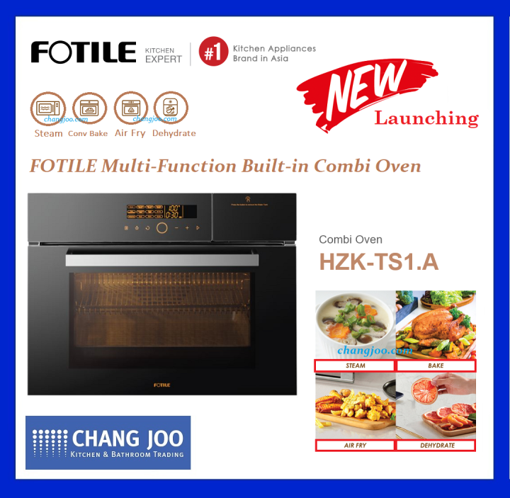 FOTILE Builtin Combi Oven HZKTS1.A (Steam, Bake, Air Fry, Dehydrate