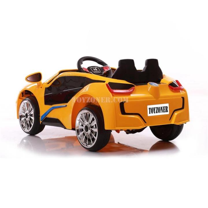 toyzoner-bmw-i8-รถเด็กเล่น-รถแบตเตอรี่-รถไฟฟ้า-รถเด็กนั่ง-2มอเตอร์