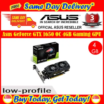 Asus Gtx 1650 4gb Best Price in Singapore Feb 2024 Lazada