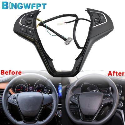 New Steering Wheel Button Switch For Nissan Venucia T70 18-19 T90 D60 17-19 Buttons Bluetooth Phone Cruise Control Volume