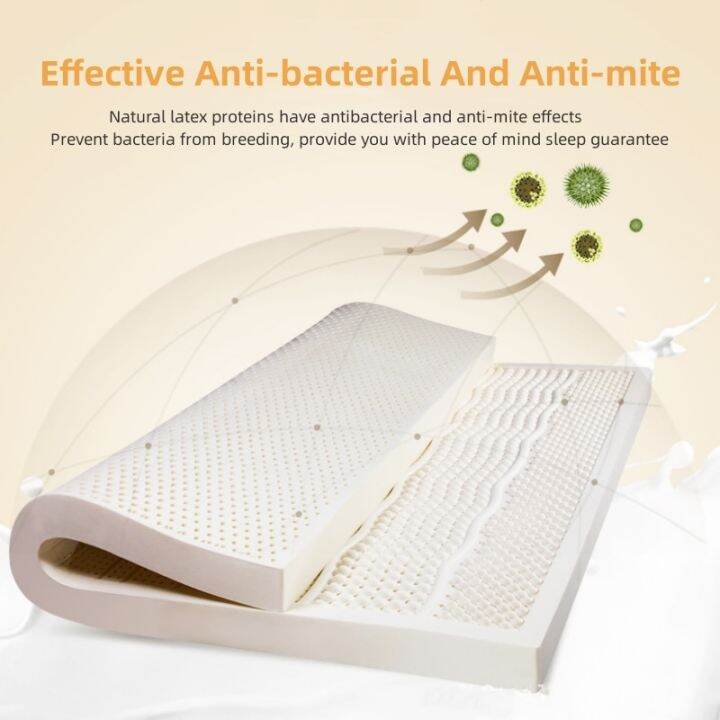 High End Latex Source Liquid Mattress Top 100 Natural Latex Foldable