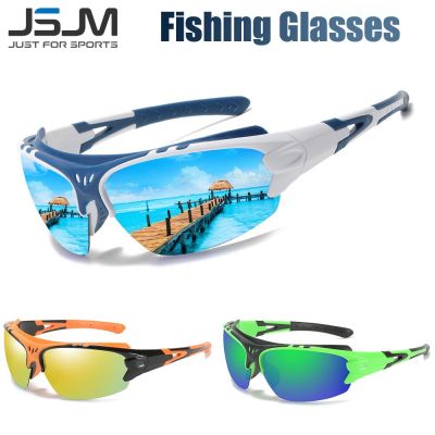 JSJM แว่นตากันแดดโพลาไรซ์2022ใหม่สำหรับผู้ชาย,แว่นตาตกปลาจักรยานผู้ชายแว่นกันแดดป้องกัน UV400กีฬากลางแจ้ง