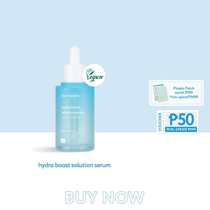 Face Republic Hydro Boost Solution Serum 45mL [Dry Skin 11 Types of