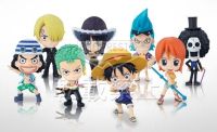 Straw Hat Pirates Set ของแท้ JP แมวทอง - Ichiban Kuji Banpresto [โมเดลวันพีช] (9 ตัว)