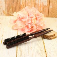 【YF】△✔  Teasing Back Hair Extension Hairdressing Styling Tools Brushes Boar Bristle Wood Comb Hairbrush