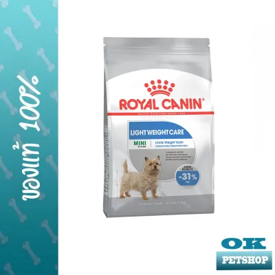 EXP8/24  Royal canin Mini light 8 Kg อาหารสุนัขพันธุ์เล็ก ลดน้ำหนักและคุมน้ำหนัก
