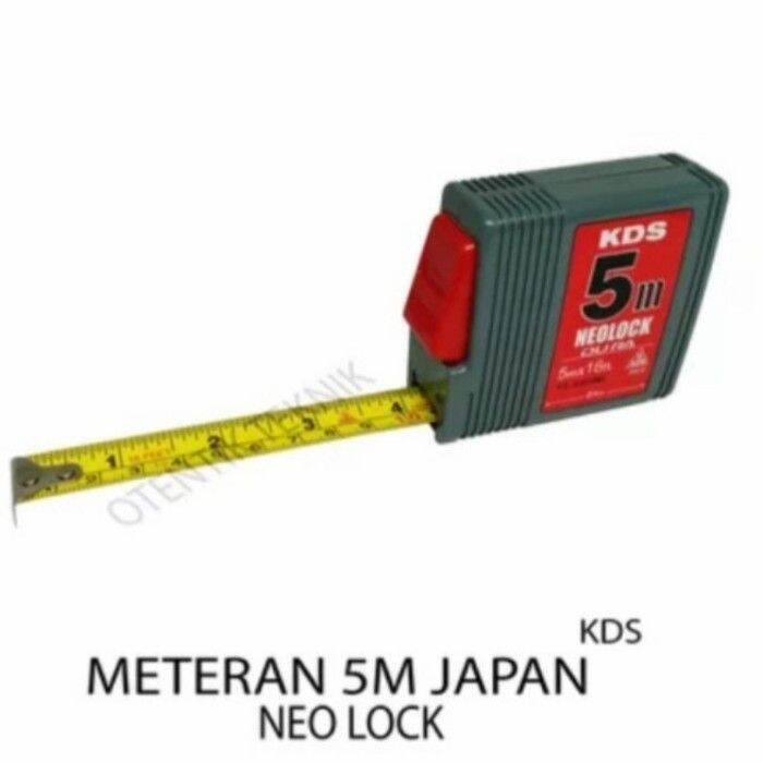 KDS METERAN 5 METER NEOLOCK JEPANG MEASURING TAPE JAPAN 5 M