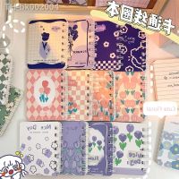 ❦♧☾ 1pc Random Mini Pocket Notepad Retro Floral Cute Flower Small Notebook A7 80 Sheet Journal Kawaii Stationery Scrapbooking Diary