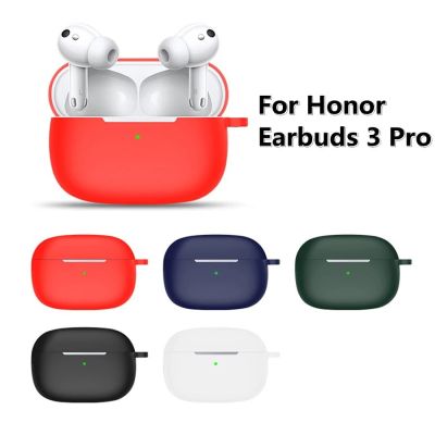 For Honor Earbuds 3 Pro Silicone Case For Ear buds 3pro Accessories Honour Earbuds3 Fandas Capa Protective Cover Cases Wireless Earbuds Accessories