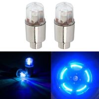 ：》“{： 2PCS Wheel Lights Cap Car Auto Wheel Tire Tyre Air Valve Stem LED Light Cap Cover Tools For Bike Car Motorcycle Waterproof Parts