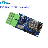 【In-demand】 Aflatoon Electronics ESP8266 ESP-12S WIFI ไมโครคอนโทรลเลอร์ WS2812 LED Strip RGB Dimming Controller สนับสนุน WiFi,การควบคุมไร้สาย