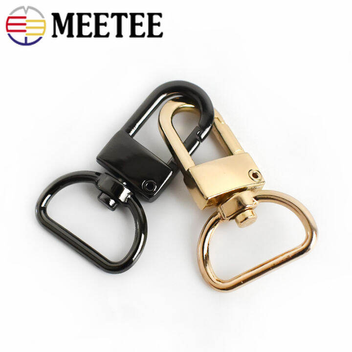 1020pcs-meetee-131619mm-metal-d-tail-bag-strap-buckles-lobster-swivel-trigger-clips-snap-hook-webbing-hang-buckle-accessories