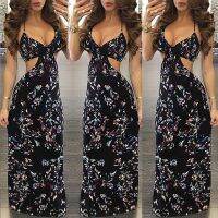 Boho Long Maxi Dresses Women Summer Evening Party tail Dress Beach Sundress