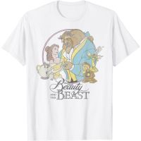 Kids T-Shirt cartoon Beauty and the Beast graphic Tops Boys Girls Distro Age 1 2 3 4 5 6 7 8 9 10 11 12 Years