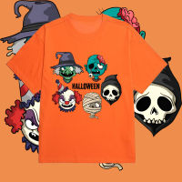 เสื้อยืด สไตล์ใหม่ HALLOWEEN ฮาโลวีน เสื้อยืดแฟชั่นพิมพ์ S-5XL