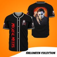 2023 New Halloween Collection Micheal Myers - Jersey baseball - Sport fashion - Baseball Tshirt - for men, women, unisex