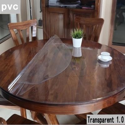 Round Transparent Round Table Tablecloths - Round 150cm Pvc Tablecloth Waterproof - Aliexpress