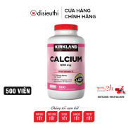 Viên Uống Bổ Sung Canxi Canxi Kirkland chắc xương Calcium Kirkland 600mg +
