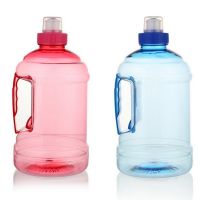 【CC】 1L Big Large Sport Gym Training Pink Bottle Drink Cap Kettle